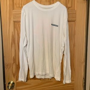 Long sleeves white with decals.